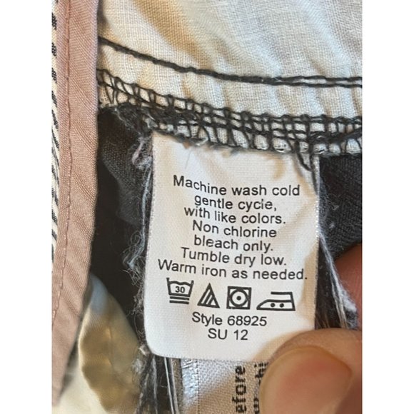 J. Crew Womens Chino Broken In Shorts 68925SU12 100% Cotton Low Rise Black SZ 2 - Picture 8 of 8